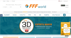 Desktop Screenshot of fffworld.com
