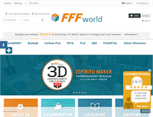 Tablet Screenshot of fffworld.com